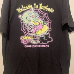 Courage The Cowardly Dog Tee | Vintage Cartoon Network Graphic | Welcome to Nowh